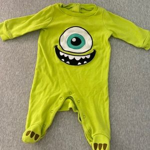 Disney Baby Mike Wazowski Onesie